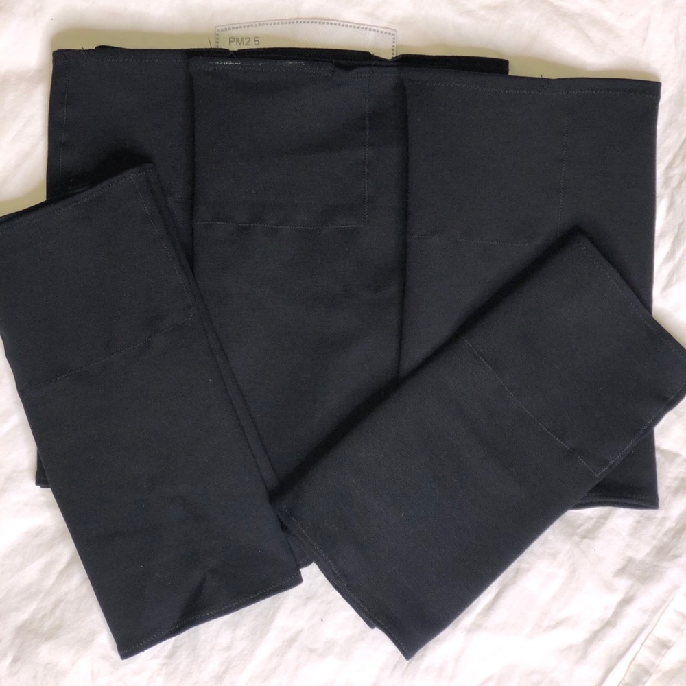 Face Mask/Neck Gaiters W/Pocket for PM 2.5 Filters